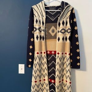 Tribal cardigan